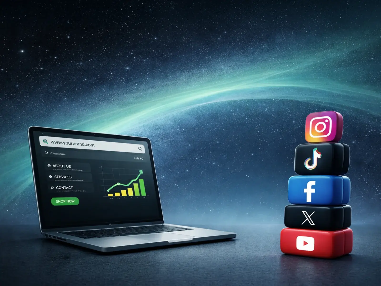 Website vs. Social Media in MENA: Why Relying on Instagram is Killing Your B2B Growth (2026) 1 Website vs Social Media MENA